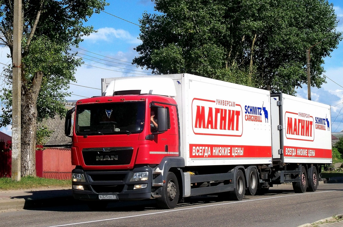 Мурманская область, № А 325 ОО 37 — MAN TGS 26.360