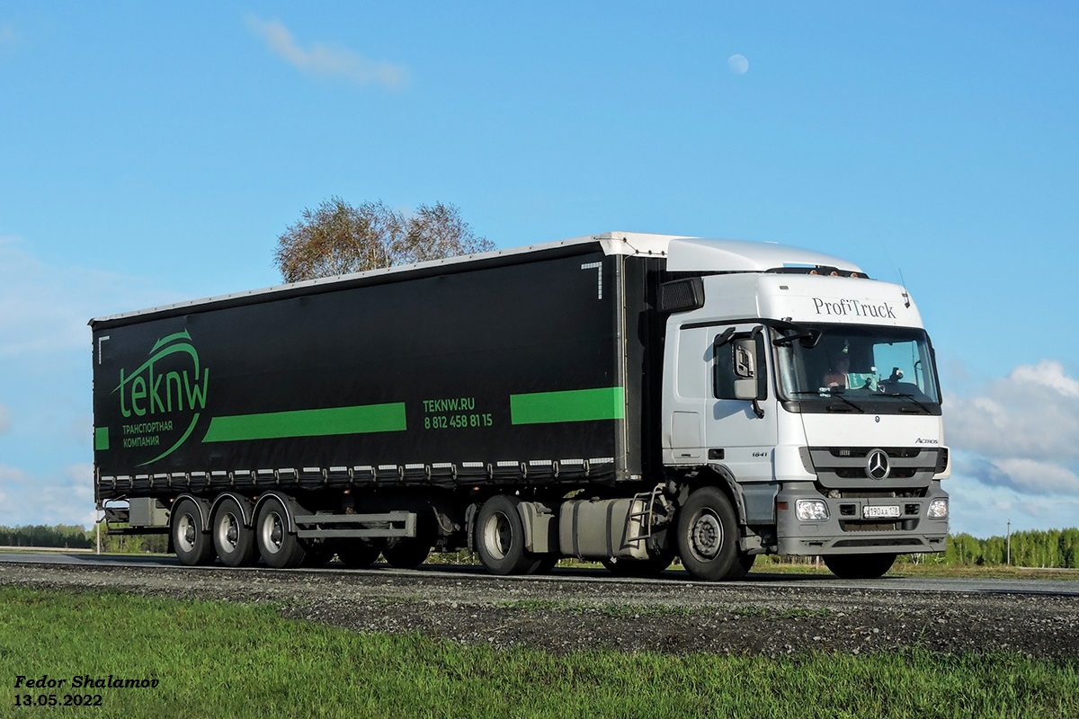 Санкт-Петербург, № Х 190 АА 178 — Mercedes-Benz Actros '09 1841 [Z9M]