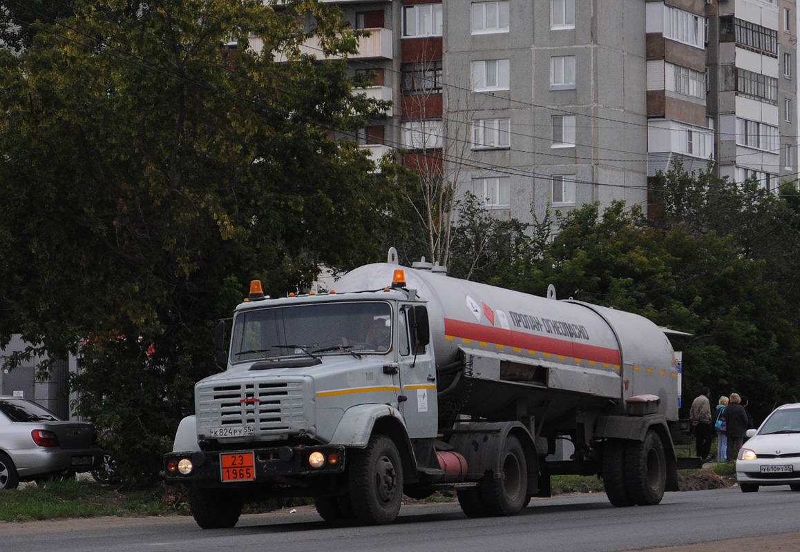Омская область, № К 824 РУ 55 — ЗИЛ-442160