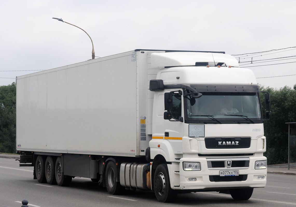 Омская область, № А 077 КХ 155 — КамАЗ-5490-S5(87)
