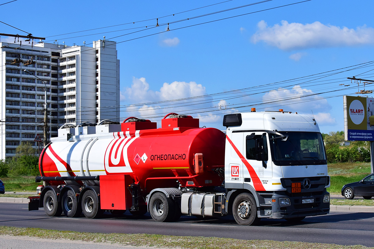 Волгоградская область, № О 786 НХ 750 — Mercedes-Benz Actros ('2009) 1844