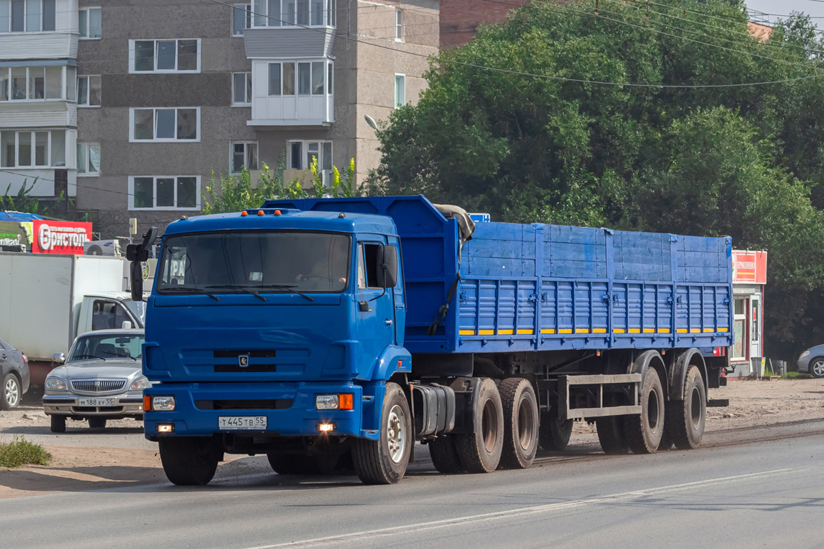 Омская область, № Т 445 ТВ 55 — КамАЗ-65116-N3(78)