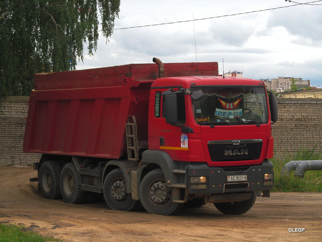 Могилёвская область, № АЕ 8531-6 — MAN TGS 41.400