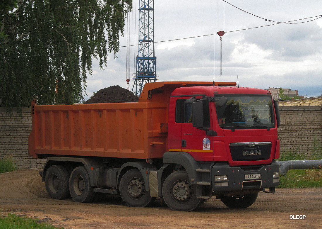 Могилёвская область, № АІ 0491-6 — MAN TGS 41.400