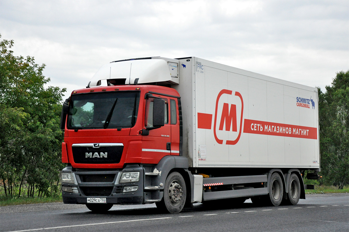 Кемеровская область, № М 029 СА 750 — MAN TGS 28.360