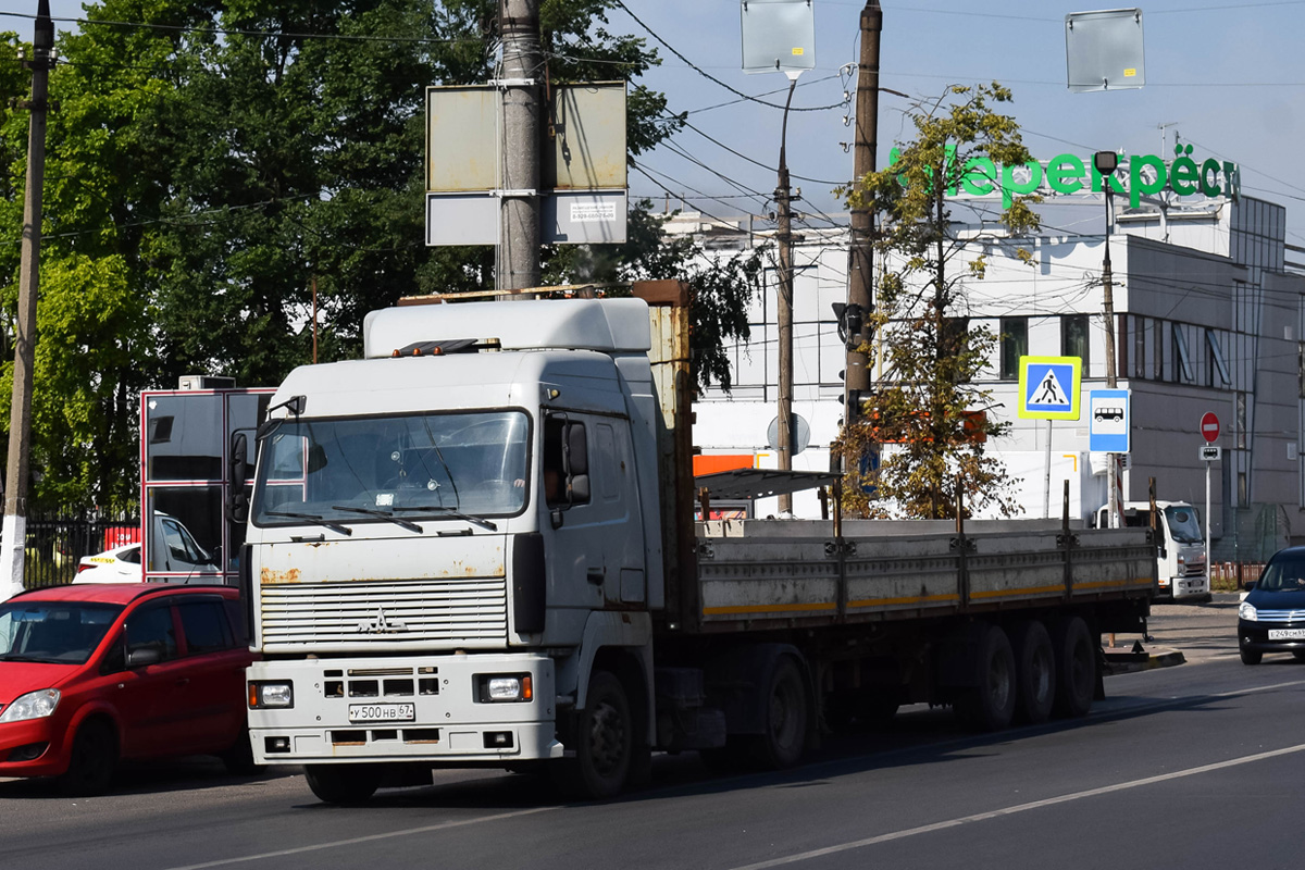 Тверская область, № У 500 НВ 67 — МАЗ-5440A5