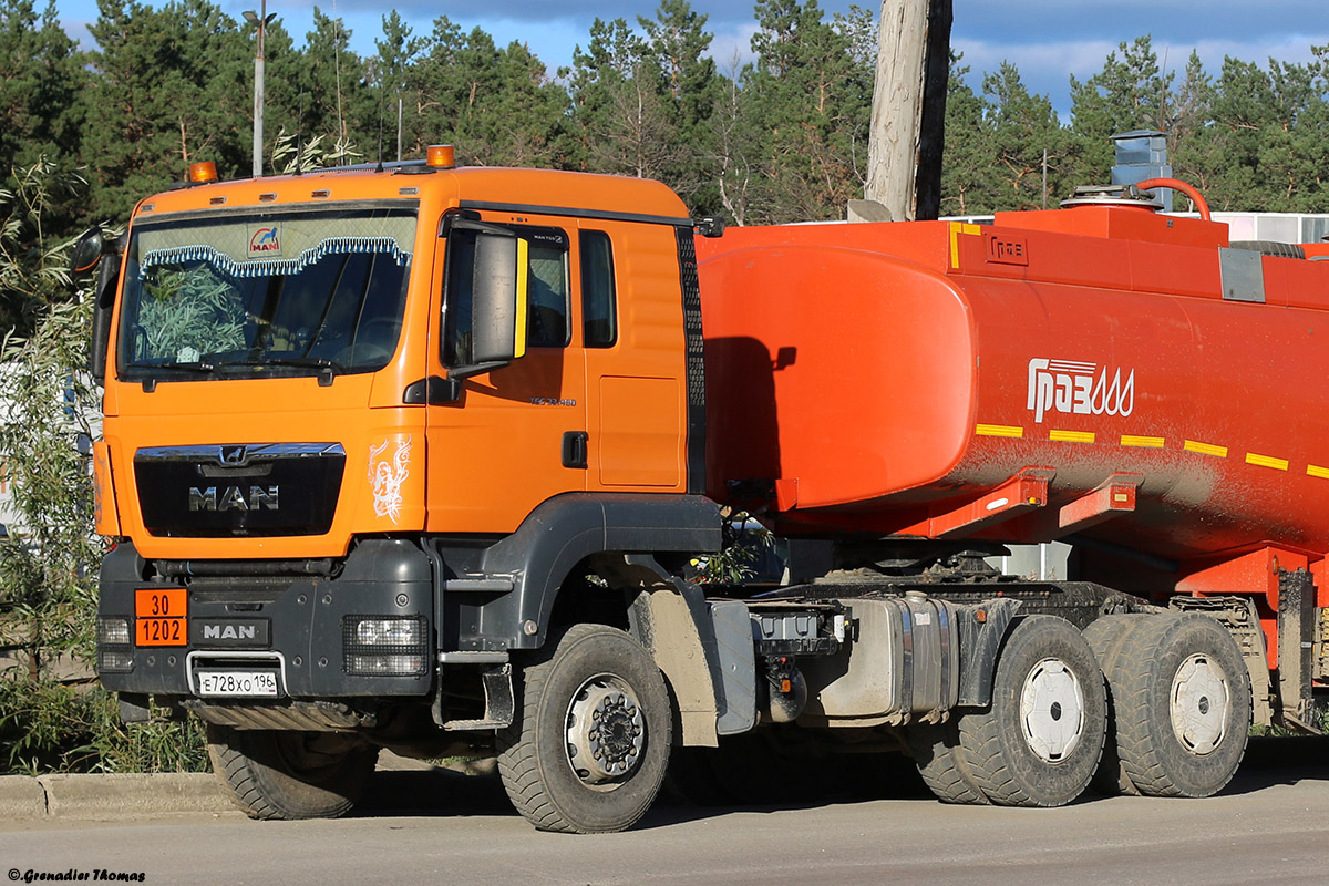Саха (Якутия), № Е 728 ХО 196 — MAN TGS 33.480