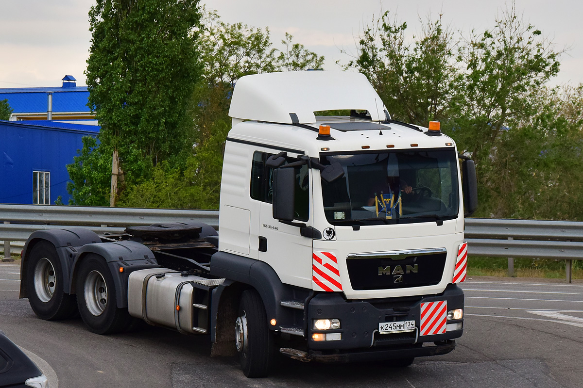 Волгоградская область, № К 245 ММ 134 — MAN TGS 33.440
