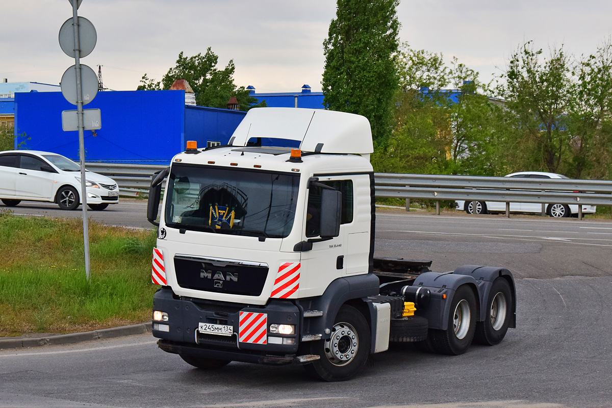 Волгоградская область, № К 245 ММ 134 — MAN TGS 33.440