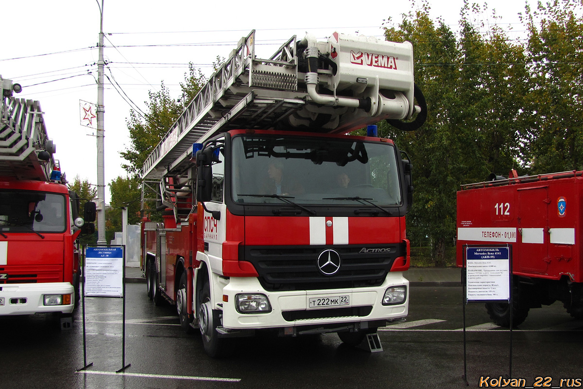 Алтайский край, № Т 222 МК 22 — Mercedes-Benz Actros ('2003) 4141