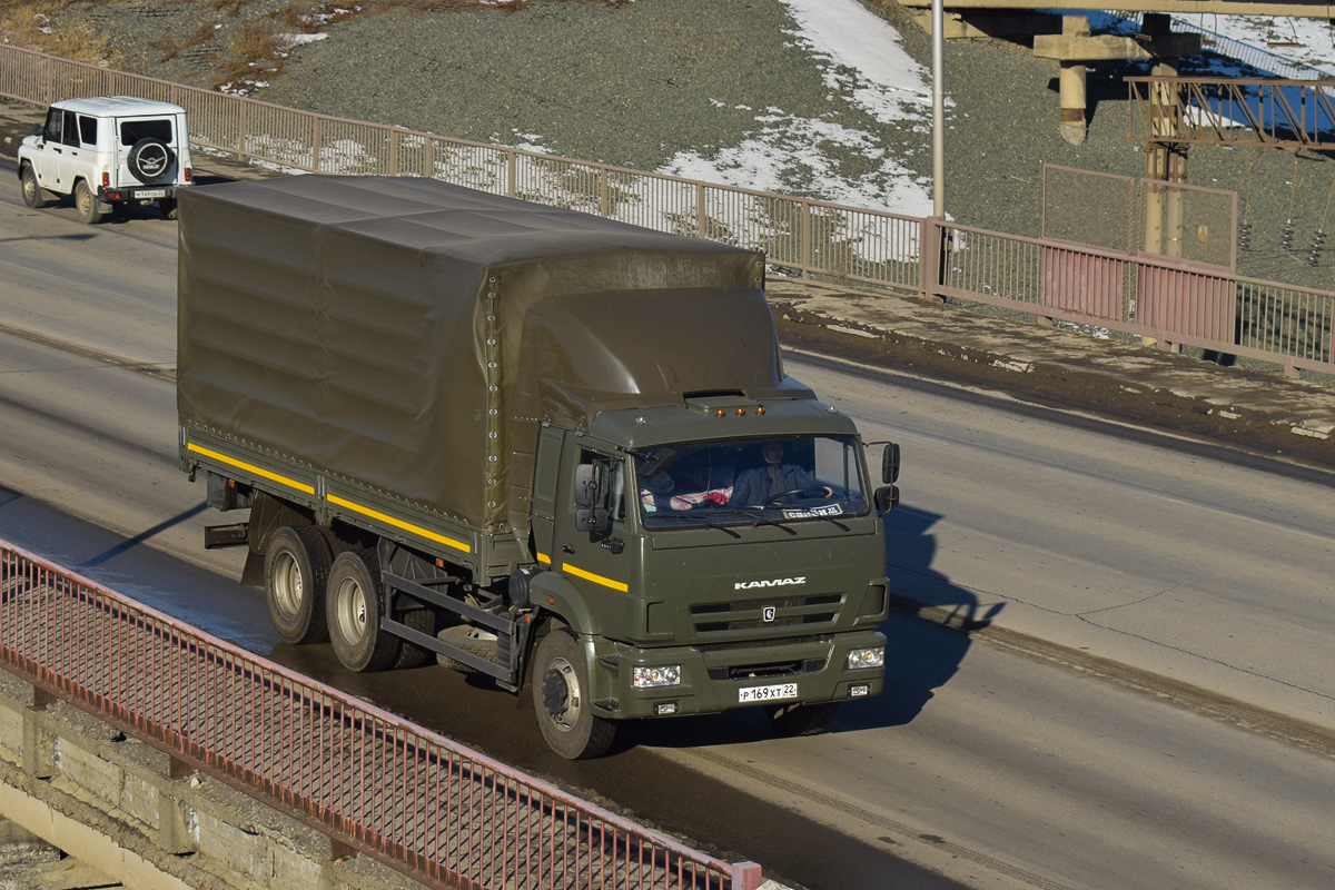 Алтайский край, № Р 169 ХТ 22 — КамАЗ-65117-L4(19)