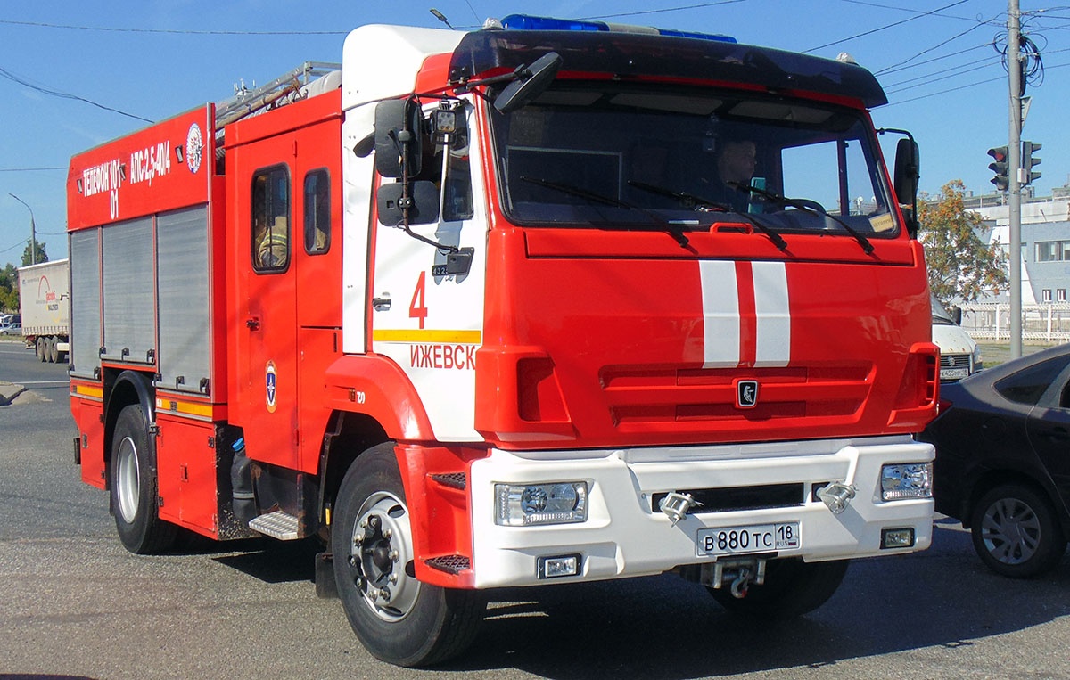 Удмуртия, № В 880 ТС 18 — КамАЗ-43253-G5(69)