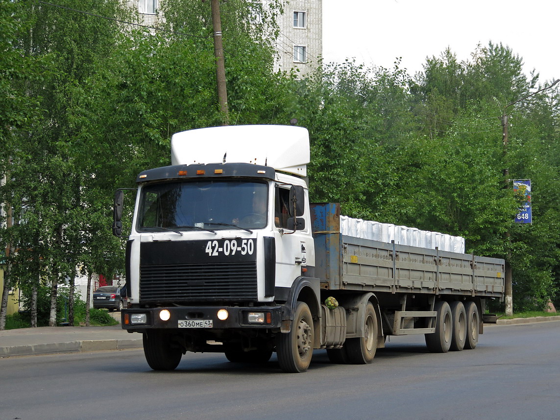 Кировская область, № О 360 МЕ 43 — МАЗ-5432A3