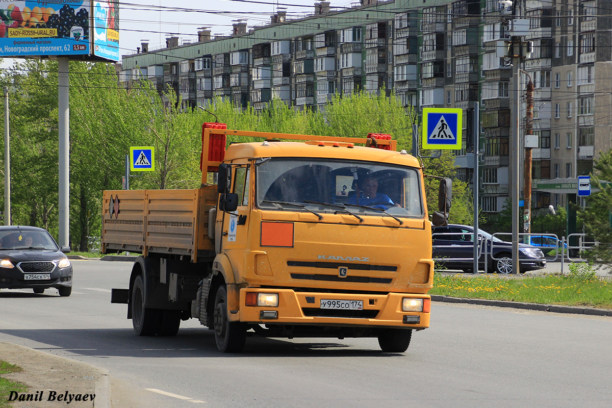 Челябинская область, № У 995 СО 174 — КамАЗ-4308-R4(28)