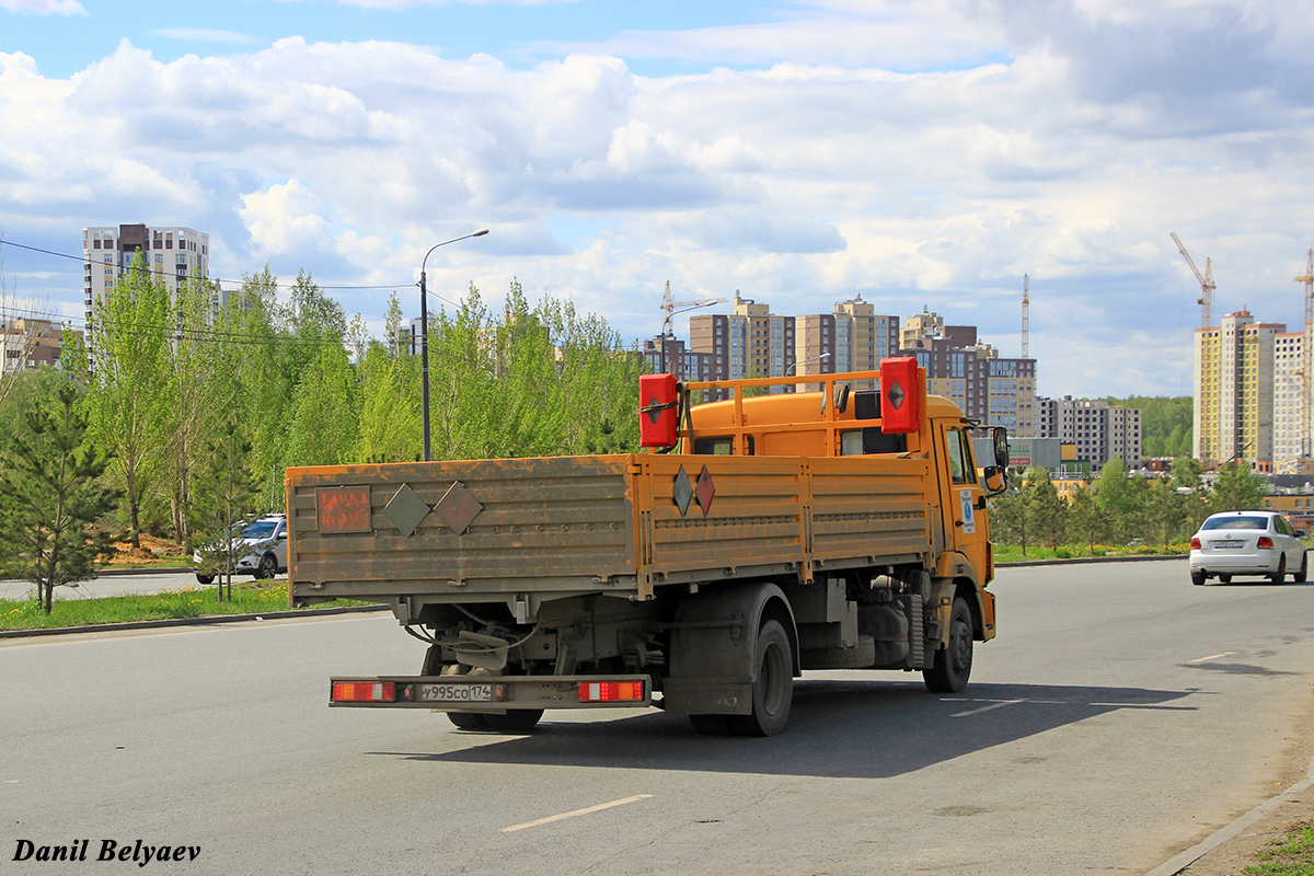 Челябинская область, № У 995 СО 174 — КамАЗ-4308-R4(28)