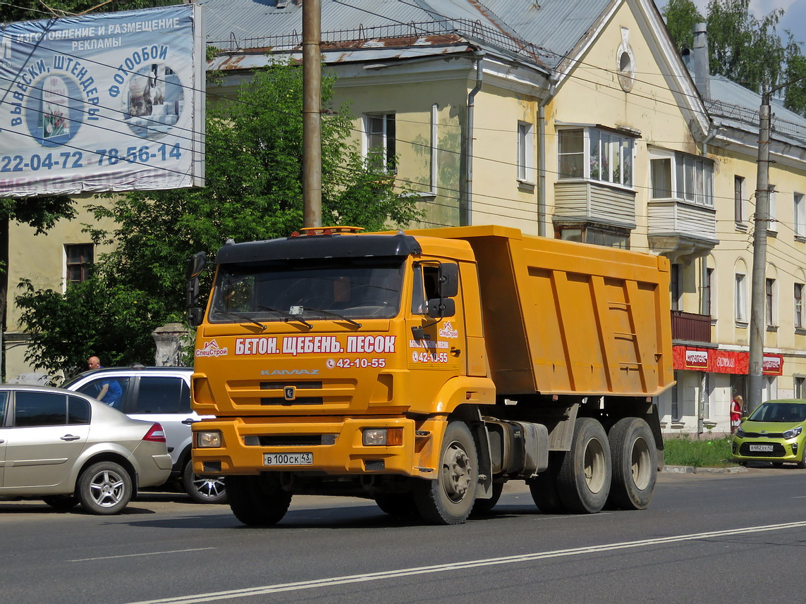 Кировская область, № В 100 СК 43 — КамАЗ-65116-N3(78)