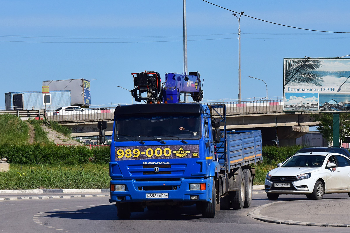 Волгоградская область, № М 698 КН 134 — КамАЗ-65117-N3(78)