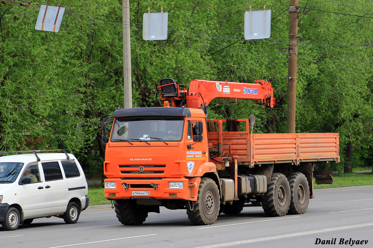 Челябинская область, № Н 144 НН 174 — КамАЗ-43118-50