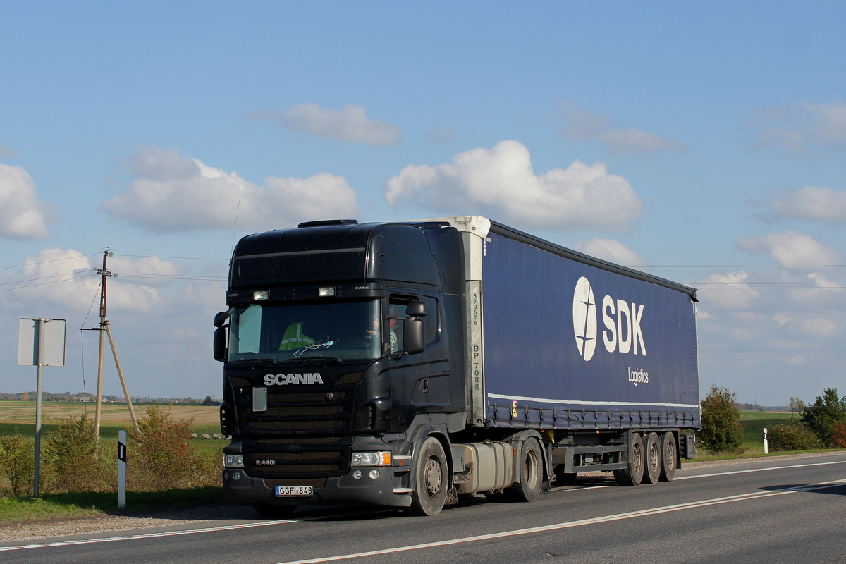 Литва, № GGF 848 — Scania ('2009) R440