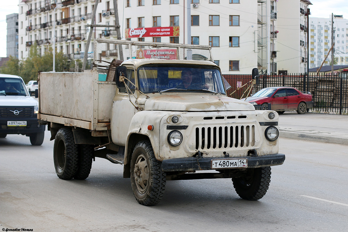Саха (Якутия), № Т 480 МА 14 — ГАЗ-52-01 (ГАЗ-52А)