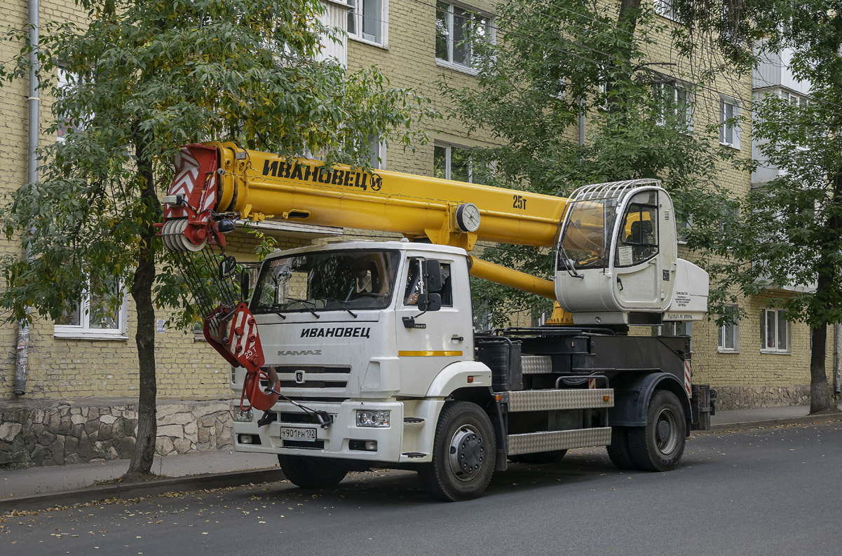 Башкортостан, № У 901 РН 102 — КамАЗ-53605-A4(23)
