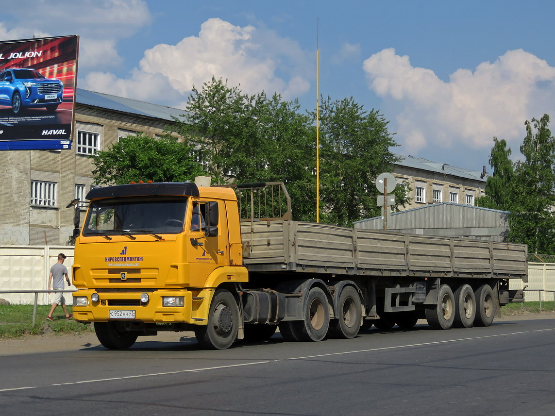 Кировская область, № С 952 НН 43 — КамАЗ-65116-N3(78)