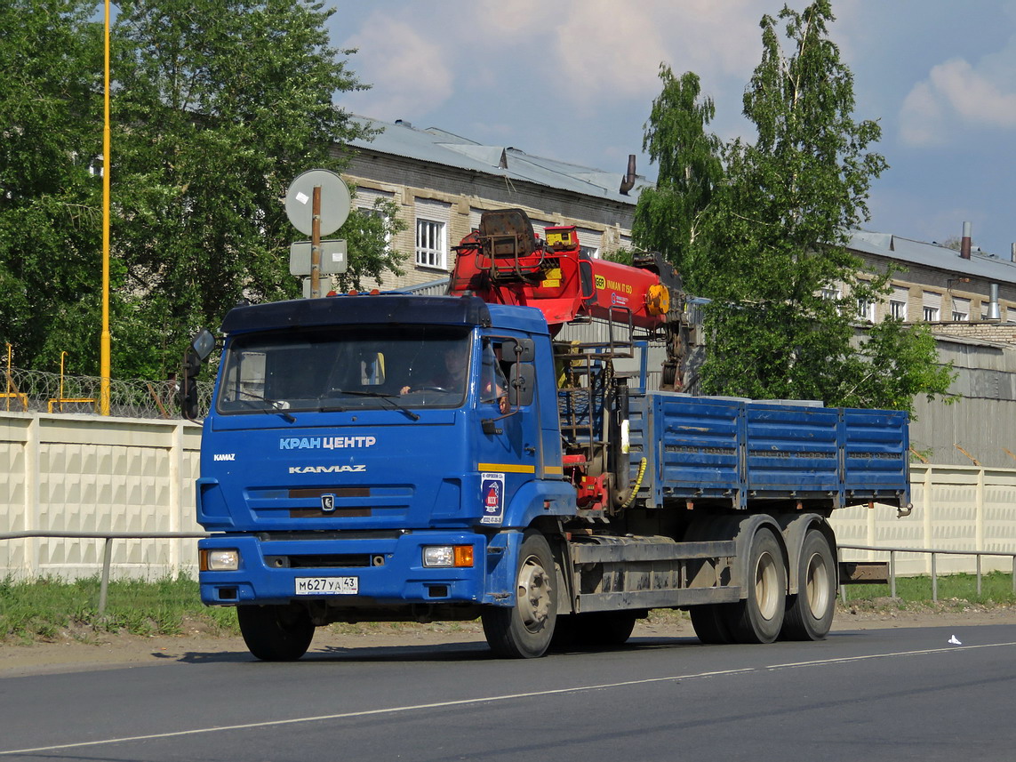 Кировская область, № М 627 УА 43 — КамАЗ-65117-L4(19)