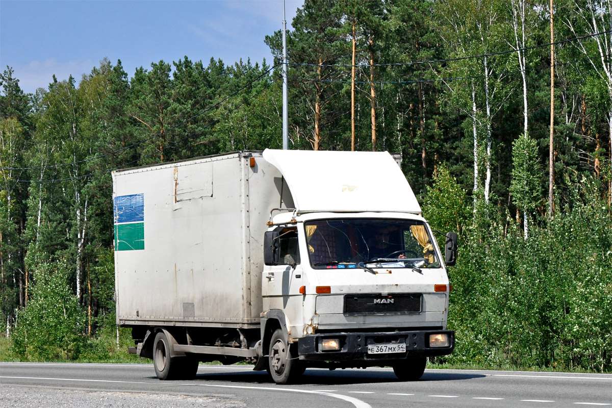 Новосибирская область, № Е 367 МХ 54 — VW-MAN G90
