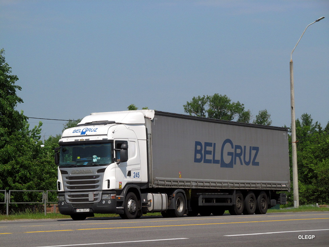 Минск, № 245 — Scania ('2009-2011, общая модель)
