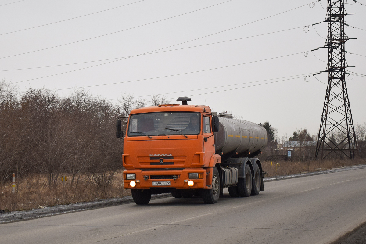 Алтайский край, № Р 498 ТЕ 22 — КамАЗ-65115-D3(97)