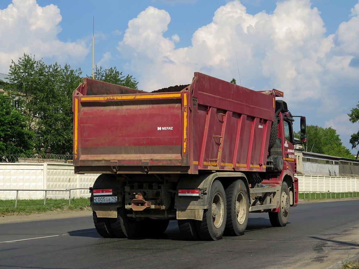 Кировская область, № С 005 ОА 43 — КамАЗ-6580-S5(87)