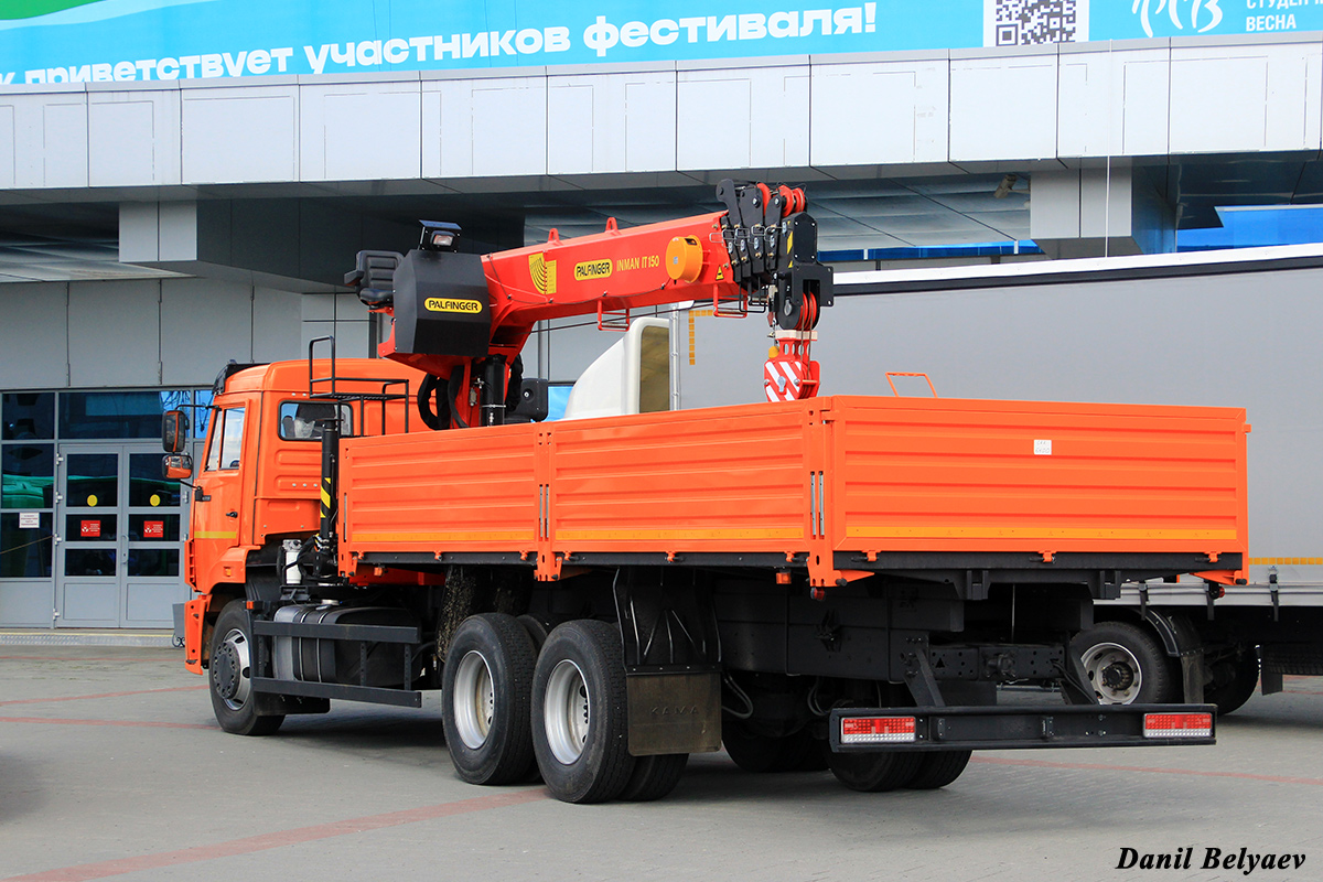 Челябинская область, № (74) Б/Н 0059 — КамАЗ-65115 (общая модель); Челябинская область — Выставки и автосалоны
