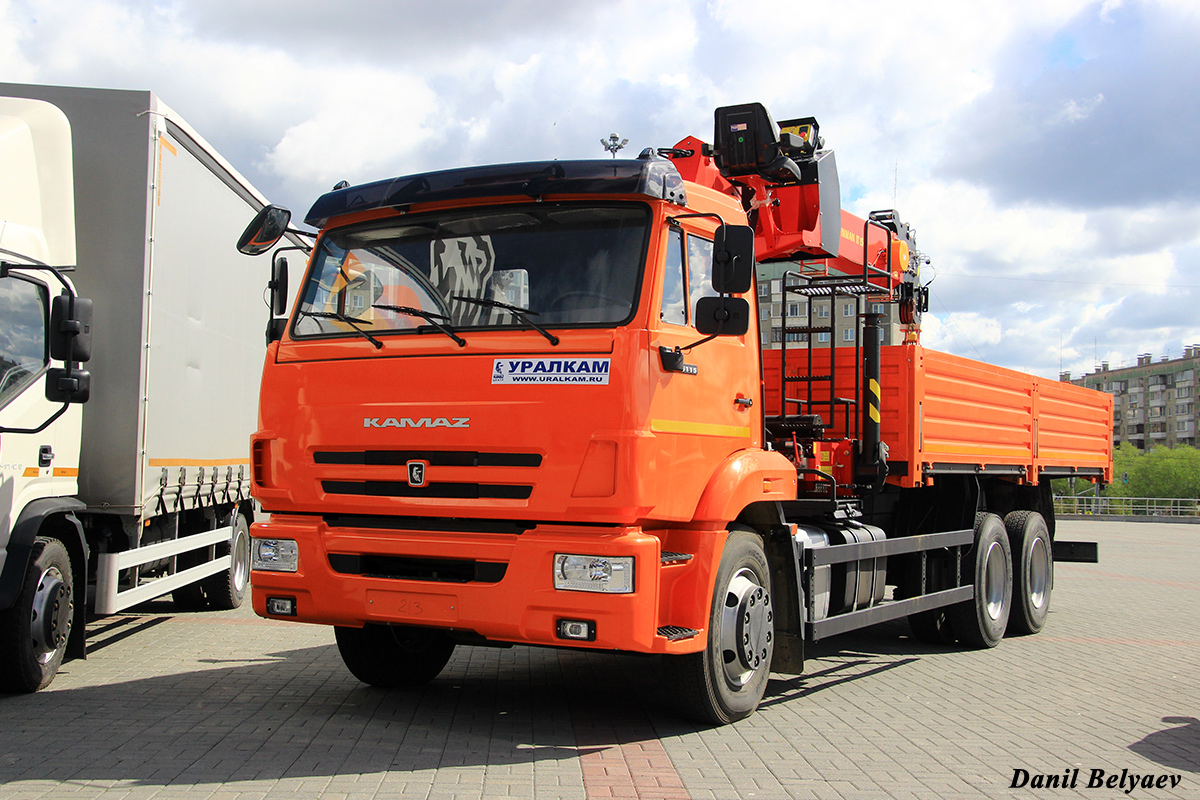 Челябинская область, № (74) Б/Н 0059 — КамАЗ-65115 (общая модель); Челябинская область — Выставки и автосалоны
