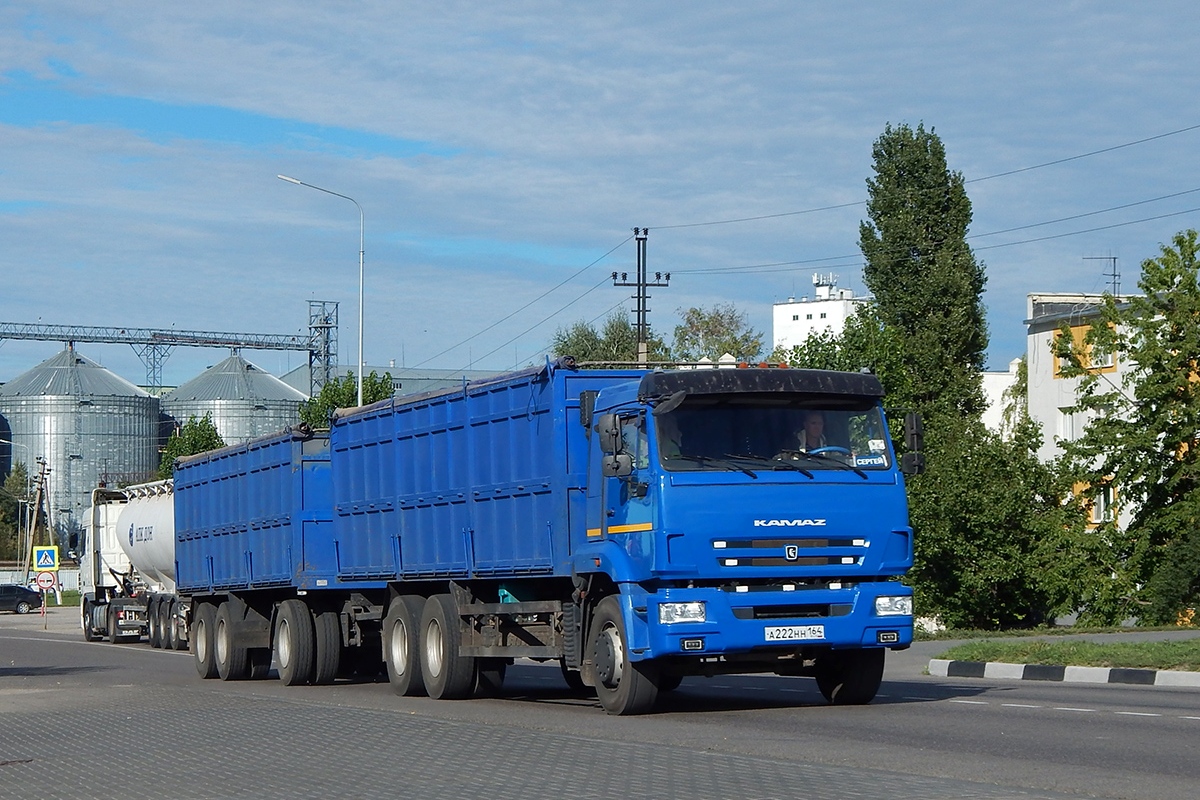 Саратовская область, № А 222 НН 164 — КамАЗ-65117-A5(48)