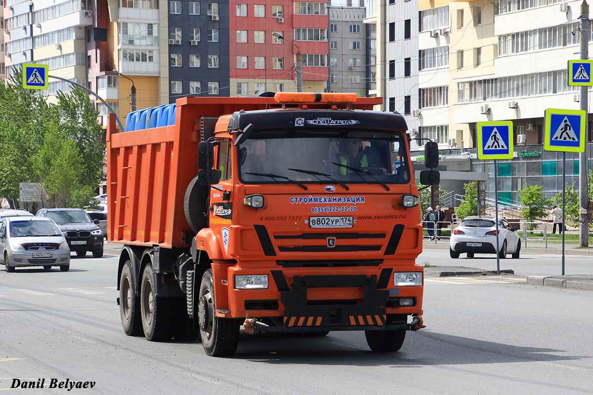 Челябинская область, № 10 — КамАЗ-6520-B5(49)