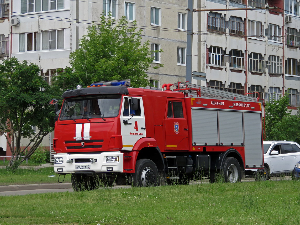 Марий Эл, № В 902 ХТ 12 — КамАЗ-43265-D5(66)