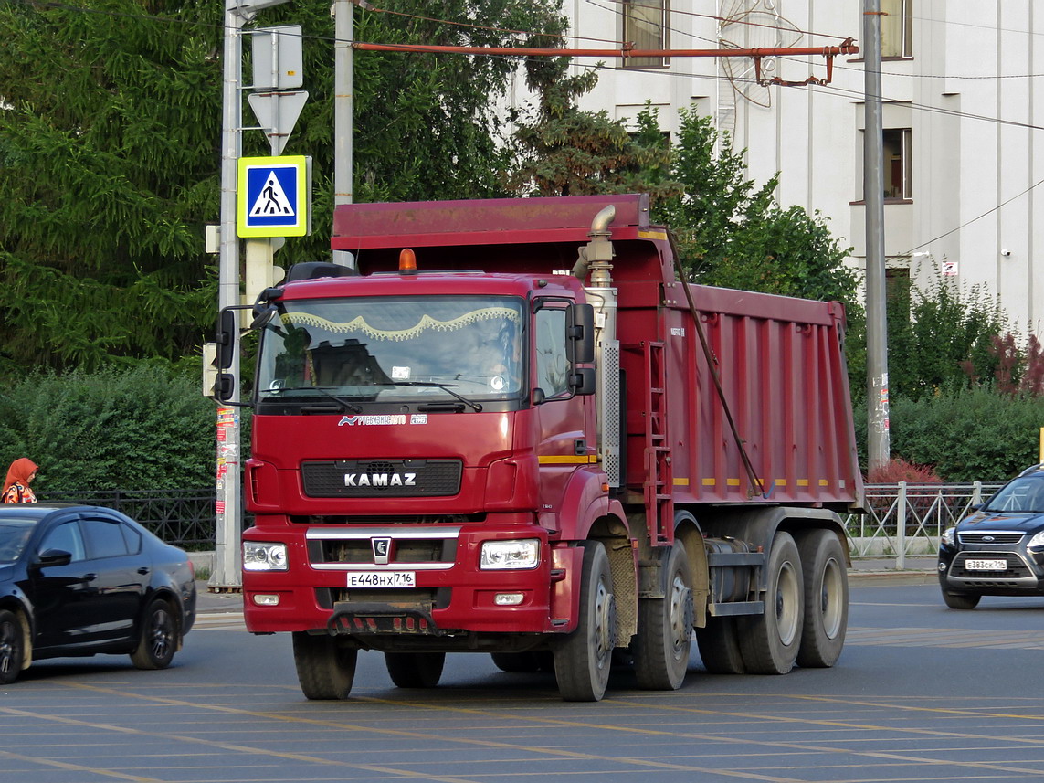 Татарстан, № Е 448 НХ 716 — КамАЗ-65801-T5(68)