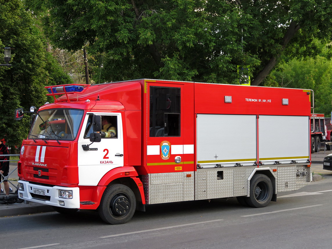 Татарстан, № Х 617 ЕУ 116 — КамАЗ-4308-C4(25)