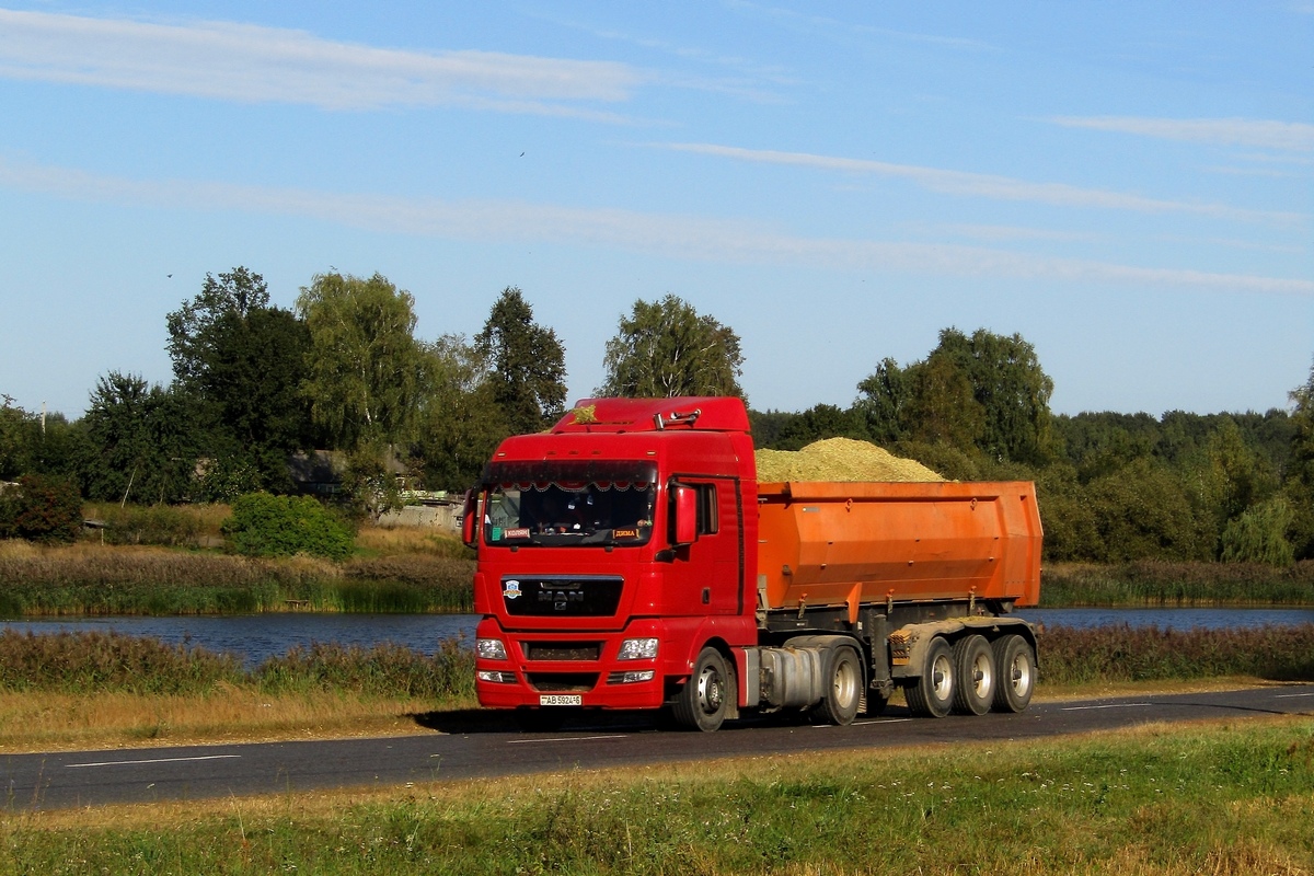Могилёвская область, № АВ 5924-6 — MAN TGX ('2007) 18.400