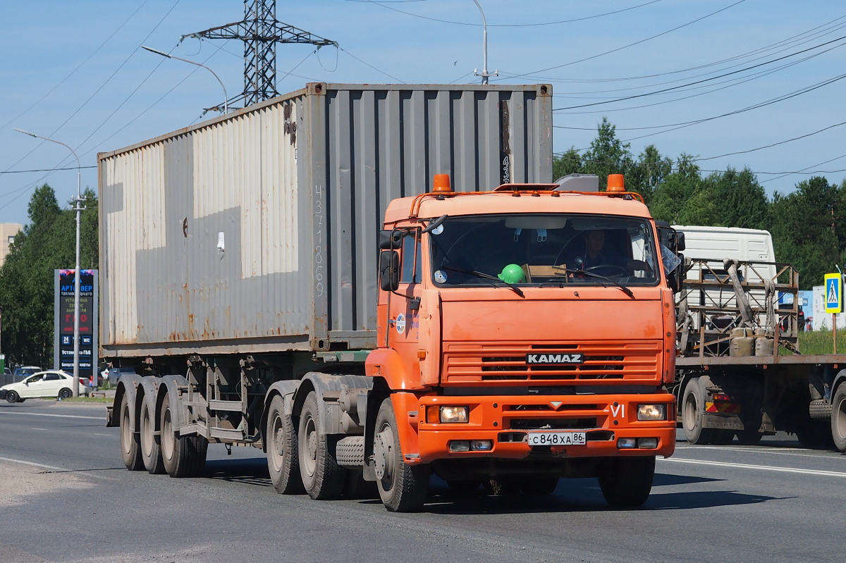 Ханты-Мансийский автоном.округ, № С 848 ХА 86 — КамАЗ-6460 [646000]