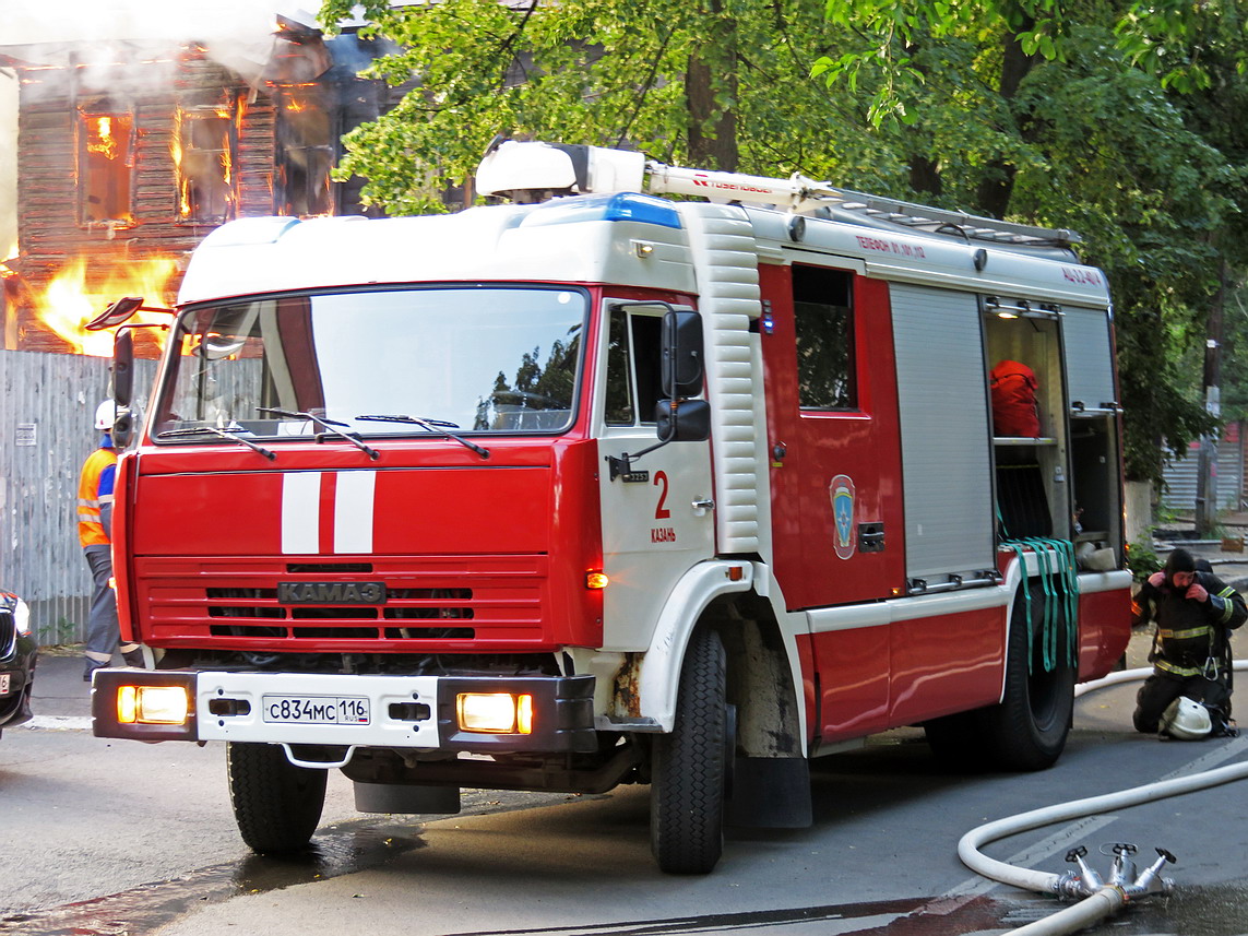 Татарстан, № С 834 МС 116 — КамАЗ-43253-A3(96)