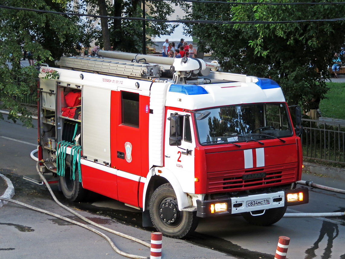 Татарстан, № С 834 МС 116 — КамАЗ-43253-A3(96)