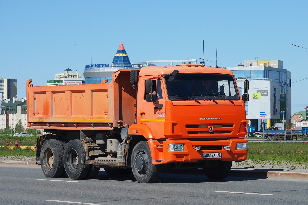 Ханты-Мансийский автоном.округ, № А 866 АР 186 — КамАЗ-65115-L4(19)