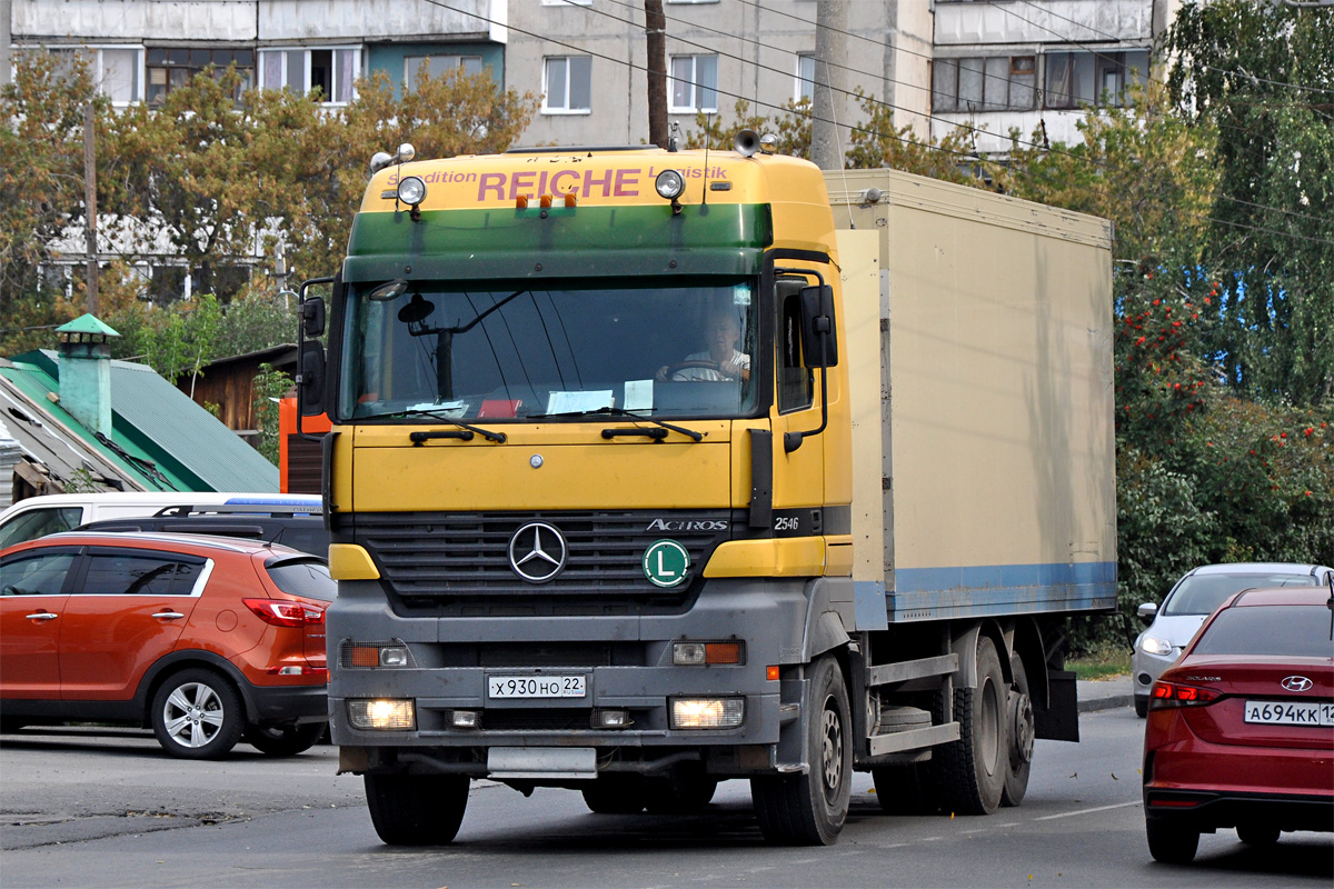 Алтайский край, № Х 930 НО 22 — Mercedes-Benz Actros ('1997)