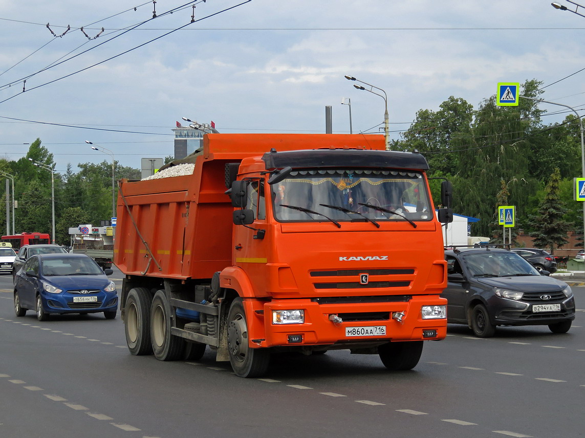 Татарстан, № М 860 АА 716 — КамАЗ-65115-A5(48)