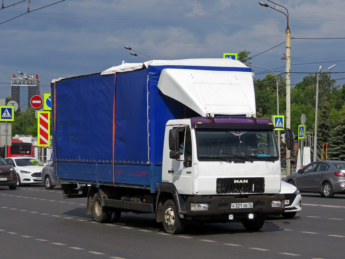 Марий Эл, № К 321 ХВ 12 — MAN L2000 (общая модель)
