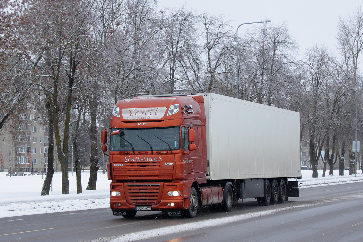Литва, № JCR 477 — DAF XF105 FT