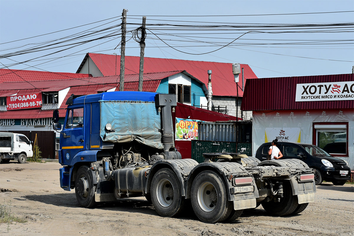 Саха (Якутия), № Н 721 МВ 14 — КамАЗ-65116-A5(48)