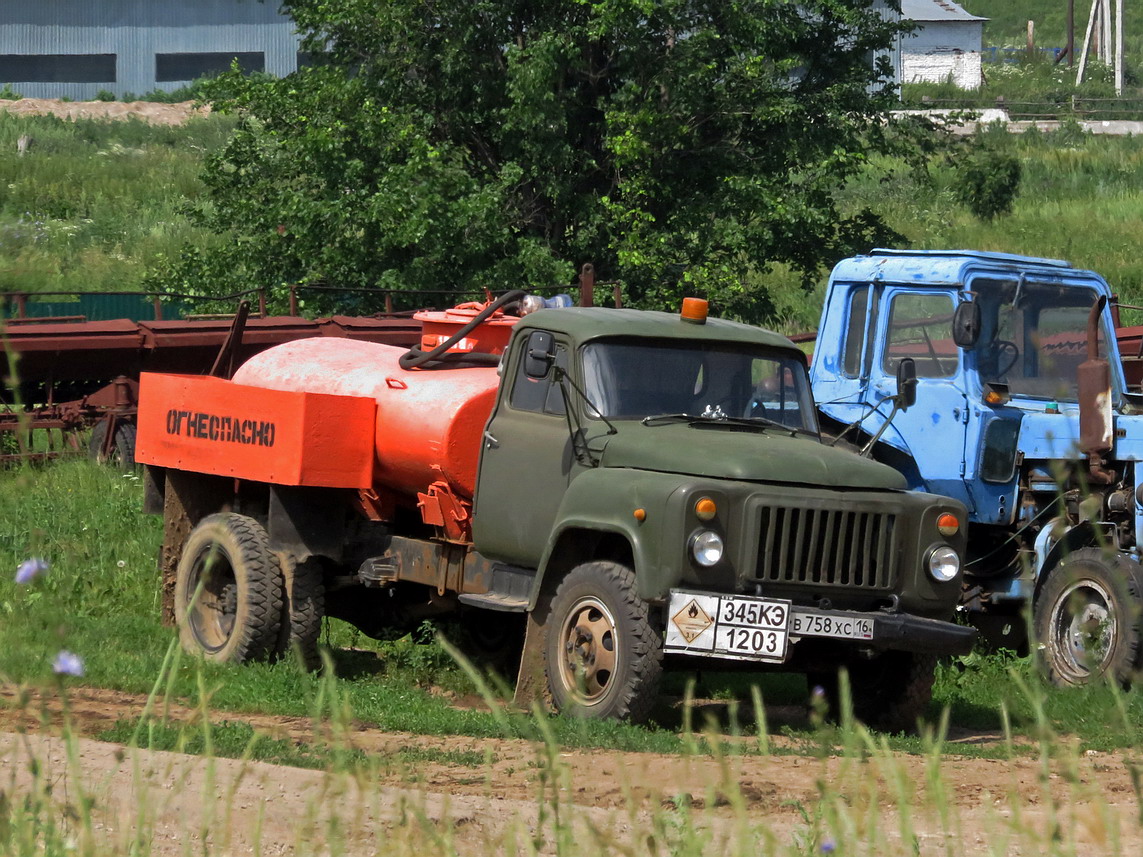 Татарстан, № В 758 ХС 16 — ГАЗ-52-01 (ГАЗ-52А)