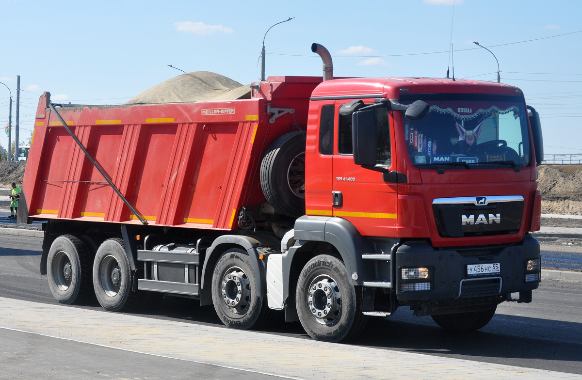 Омская область, № У 456 НС 55 — MAN TGS 41.440